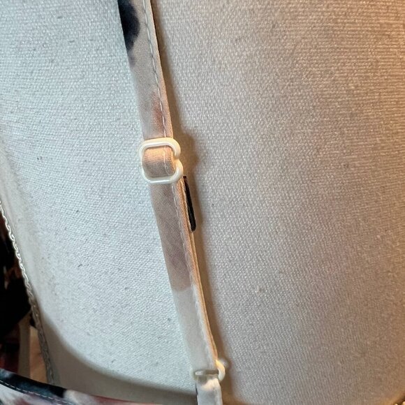 Simply Vera Vera Wang Watercolor Floral Asymmetrical Dress, Size Large - Picture 10 of 16